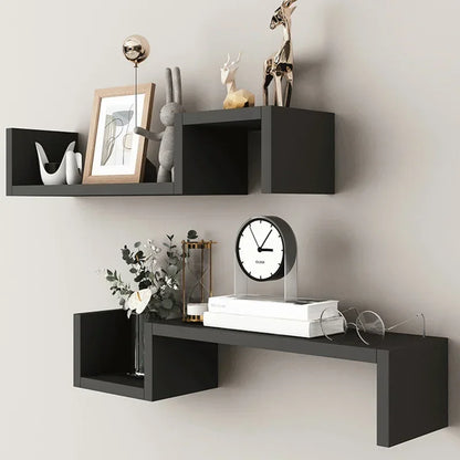 Floating Wall Shelf – Partition & Reinforcement Board with Strong Load-Bearing Capacity, Easy Installation