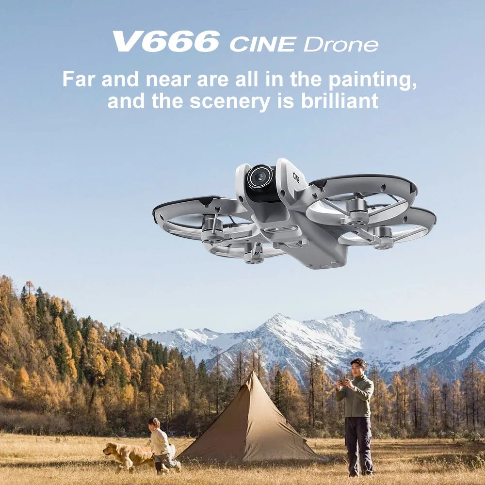 Xiaomi Mijia MINI V666 Drone — 4K 5G WiFi RC Quadcopter with Obstacle Avoidance, Brushless Motor & Altitude Hold