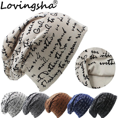LOVINGSHA High-Quality Unisex Beanie - Fashionable Hip-Hop Winter Hat for Men and Women