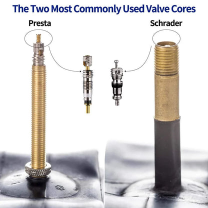 Valve Core Remover Tool – Presta & Schrader Tire Wrench for Bike, Car, Motorcycle & Bicycle Valve Repair