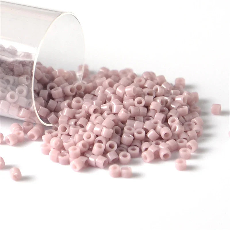 Miyuki Delica Seed Beads - 11/0 Glass Beads for DIY Jewelry, Bracelet Making & Craft Projects