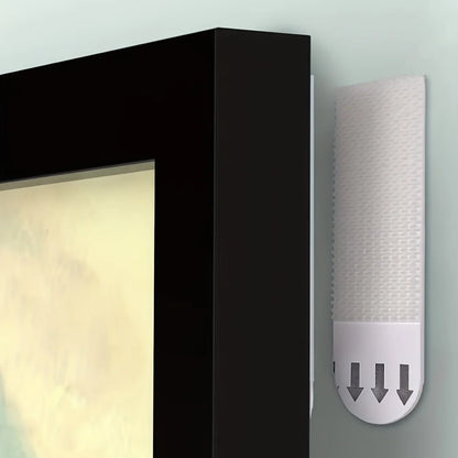 Double-Sided Adhesive Wall Strips — 12/24 Pairs Removable Hooks for Damage-Free Hanging