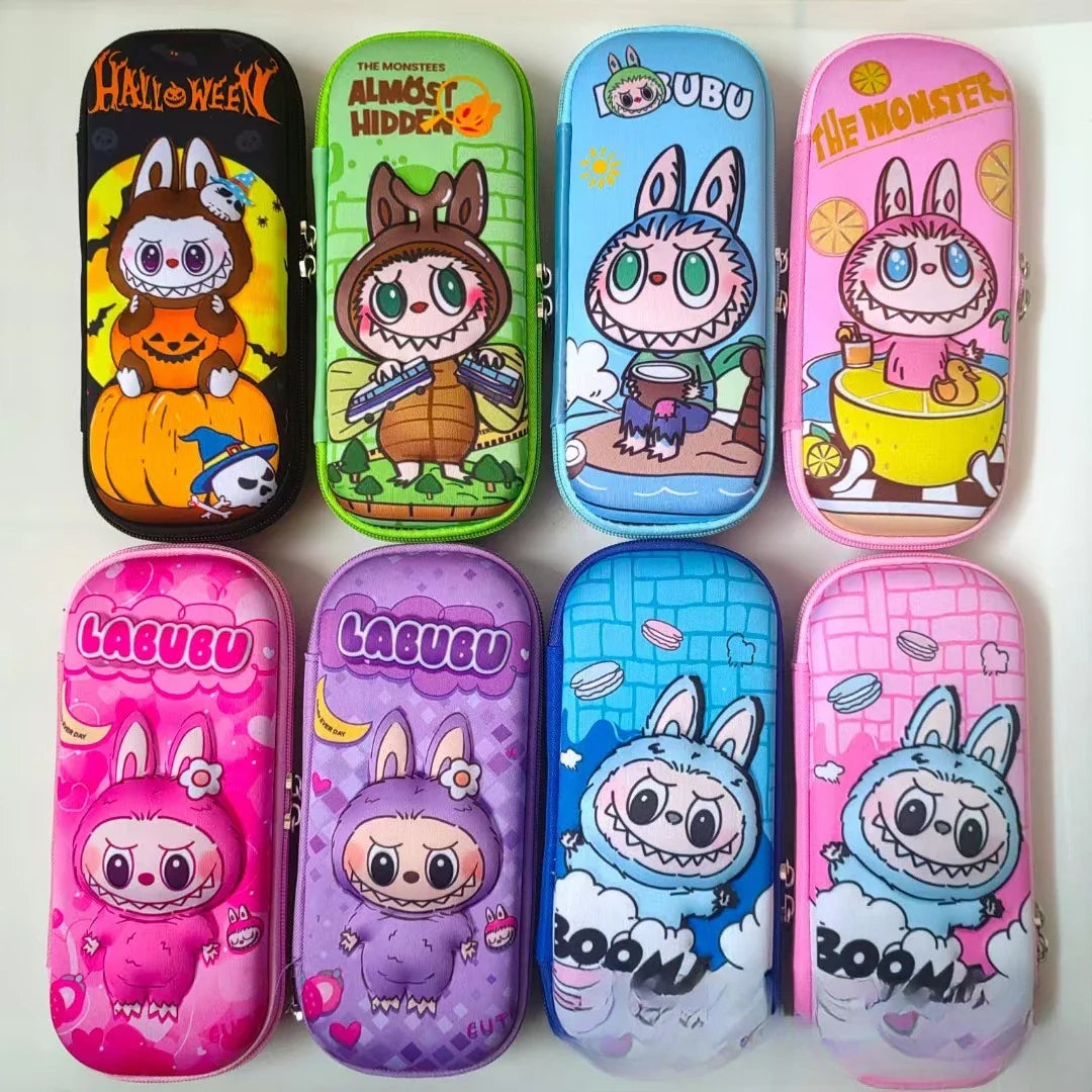 Cute Rabu Cartoon Pencil Case – Large-Capacity Stationery Storage, School Supplies & Birthday Gift for Kids
