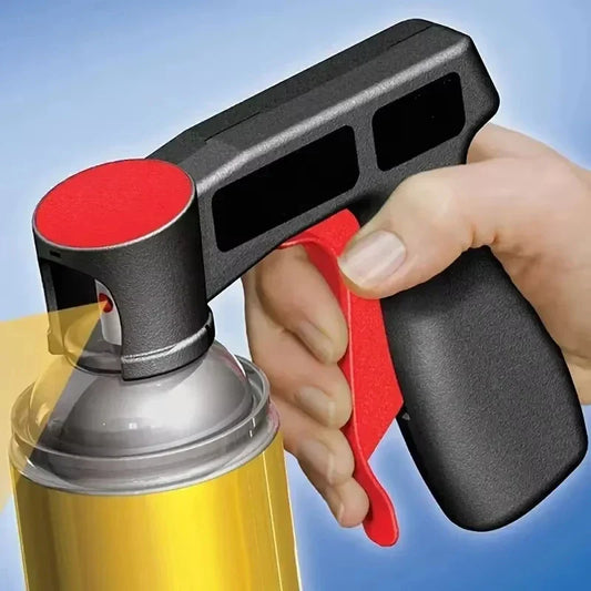 Portable Plastic Spray Paint Handle – Universal Reusable Hand Spray Gun for Car Color Changing & Film Pasting