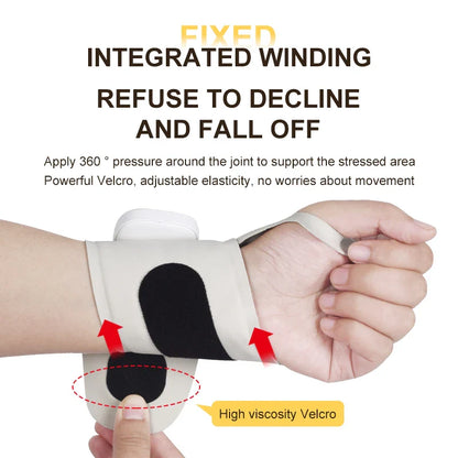 Electric Cordless Wrist Massager – USB Rechargeable Vibrating Massager for Carpal Tunnel & Fatigue Relief