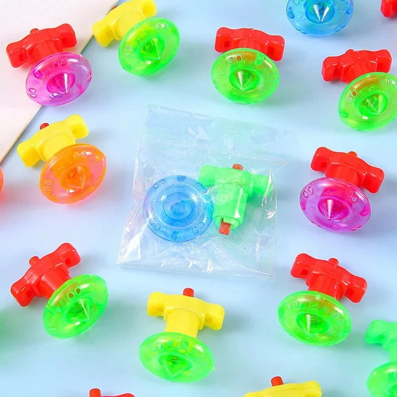 12/20pcs Mini Torsion Gyro Spinning Toys – Kids Party Favors, Christmas Gifts & Classroom Reward Prizes