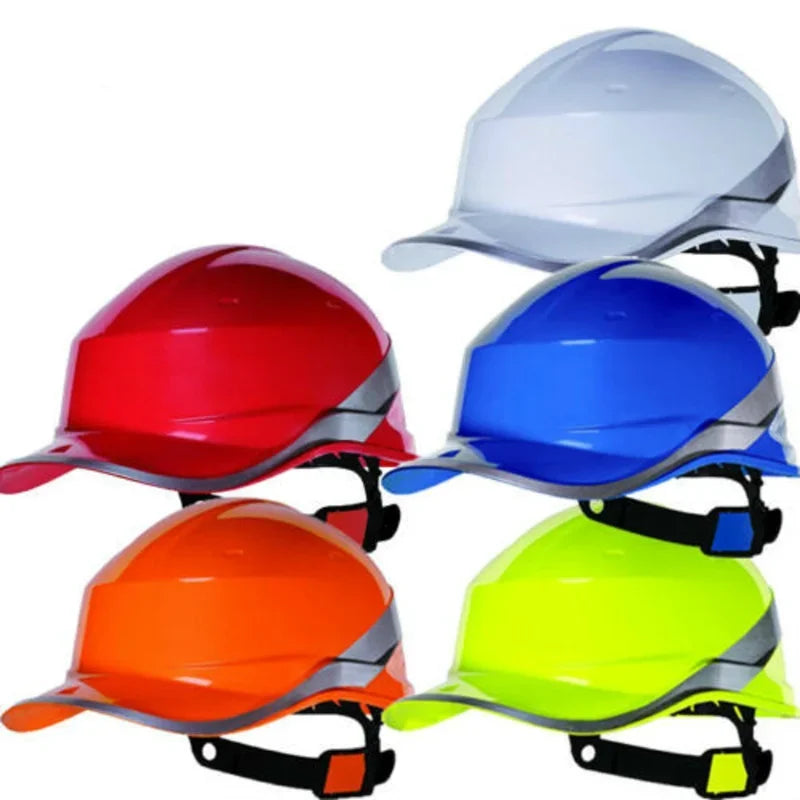 Diamond V High-Vis Reversible Hard Hat – Safety Protection Helmet for Construction