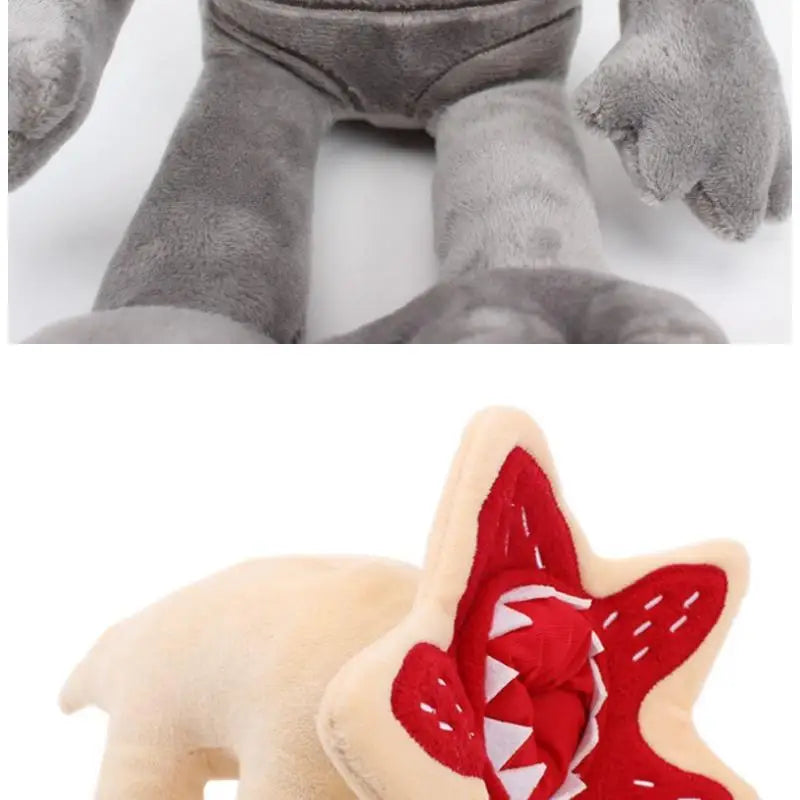 Cartoon Game Character Plush Toy — Cute Eleven & Demogorgon Stuffed Doll for Kids