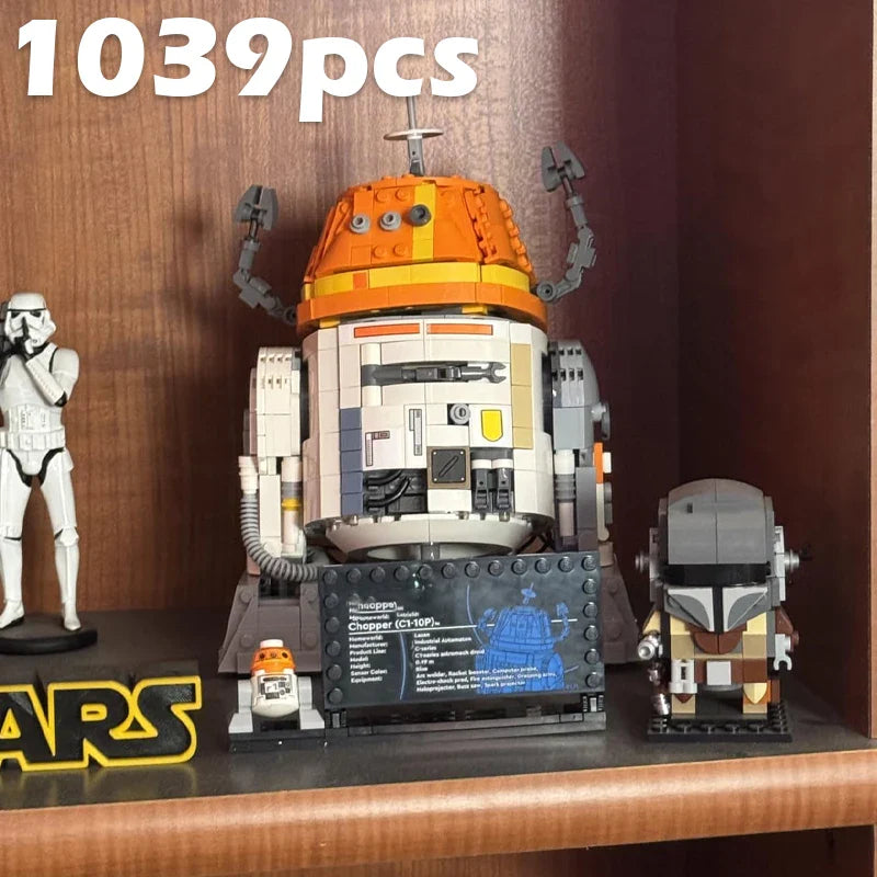 2025 New Handcrafted DIY 75416 C1-10P Robot Building Blocks Set – Collectible Toy Gift