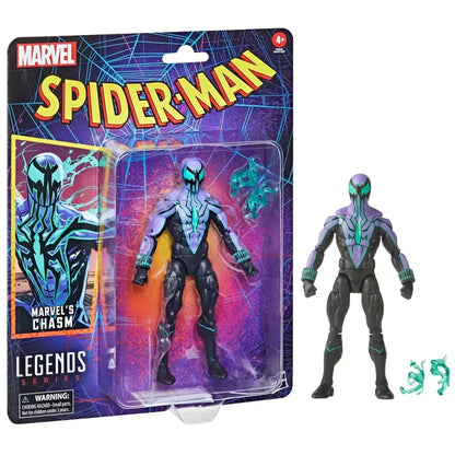Hasbro Spider-Man 2099 Miguel O’Hara Action Figure — Legends Venom & Deadpool, Change Face Statue Model Doll Toy Gift for Kids