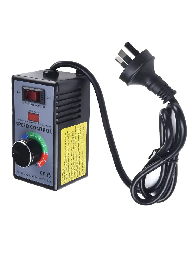 Angle Grinder Speed Controller Switch for Hand Drill & Polishing Fan - Stepless Motor Speed Control for Industrial Automation