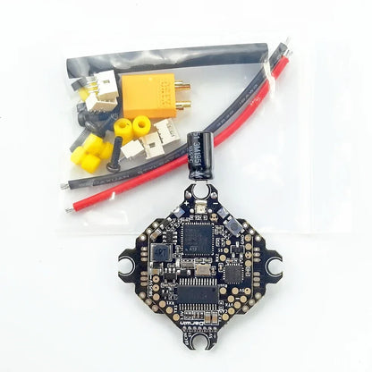 DarwinFPV F411 AIO Flight Controller – Whoop Blheli_S Betaflight F4 with 15A OSD BEC 1-3S 4-in-1 ESC for FPV Racing Drones
