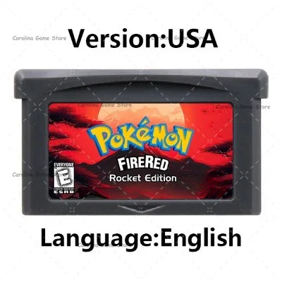 GBA 32-Bit Game Cartridge | Pokemon Series Yellow Sword Shield Arceus Legend Console Card
