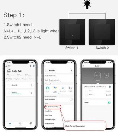 BSEED Zigbee Smart Wall Switch Parts – EU Power Outlet & Glass Frame DIY Combo