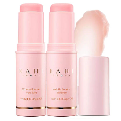 Wrinkle Bounce Moisturizing Multi Balm – All-in-One Daily Face Stick for Hydrating Lips, Eyes, Neck & Skin