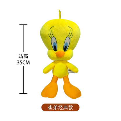 Looney Tunes Plush Toy Set — 20cm Bugs Bunny, 32cm Tweety, Lola Bunny & Daffy Cartoon Peluche