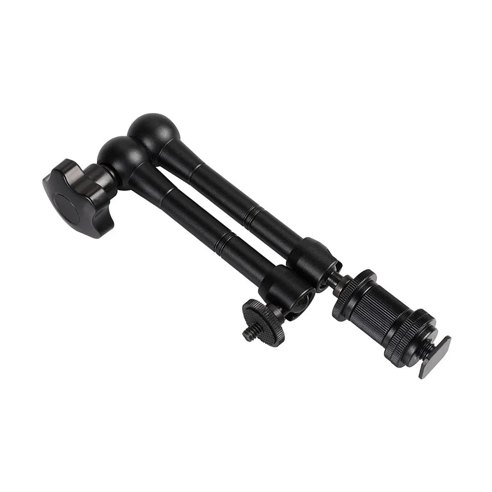 7/11/20 Inch Metal Articulating Magic Arm – Super Clamp Stand for DSLR Camera & Photo Studio Accessories