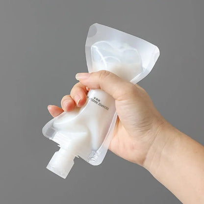 Travel-Friendly 30/50ml Lotion Dispenser Bag: Reusable, Leakproof, and Refillable Cosmetic Storage Container