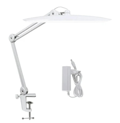 2,200 Lumens LED Task Lamp – Super Bright Desk Light with 117 SMD, 4-Level Dimmable for Home, Office & Beauty Shop