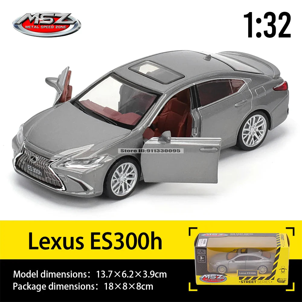 MSZ 1:32 Die-Cast Car Model — Porsche 911 GT3 RS, Audi, BMW & Nissan Alloy Toy Collectible, Decorative Gift for Kids & Adults