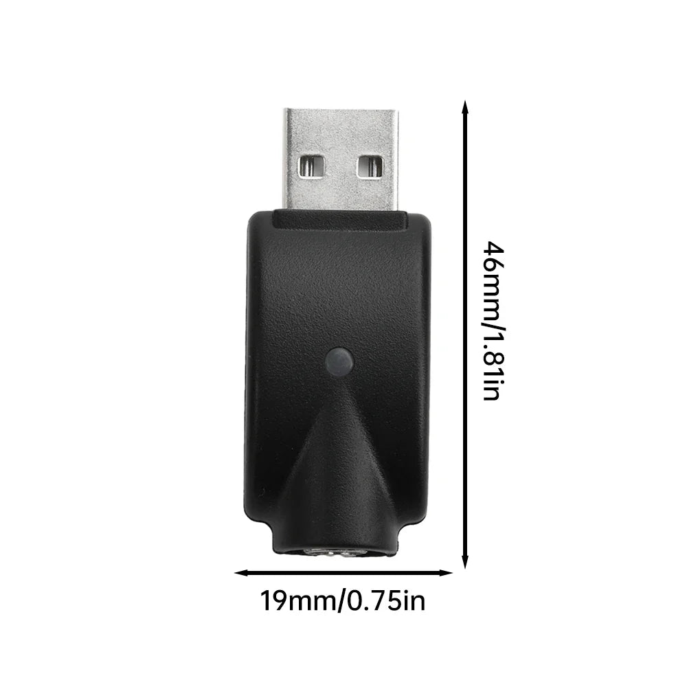 510 Smart USB Charger Adapter – Portable LED Indicator with Overcharge Protection for Battery Rod & Power Bank 4.2V/420mAh