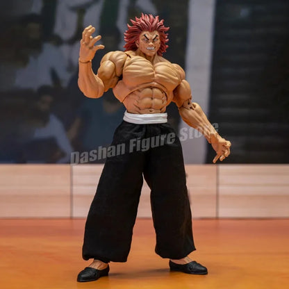 ST Baki Hanma Son of Ogre Action Figure – Hanma Yuujiro PVC Fighting Anime Model Toy Collection Gift