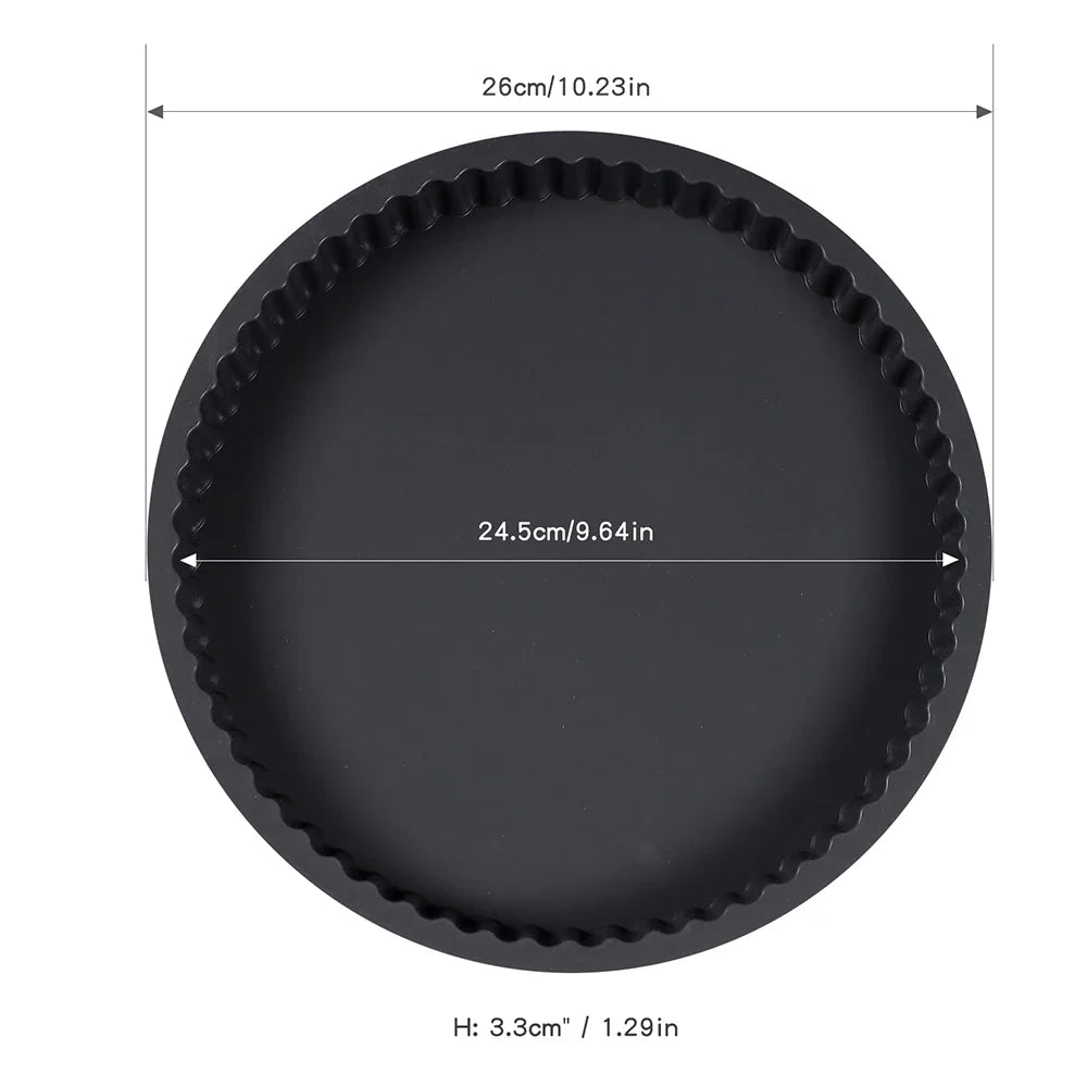 10-Inch Round Silicone Cake Mould – Pastel Layer & Mousse Mold for Baking and Cooking Cakes