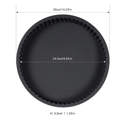 10-Inch Round Silicone Cake Mould – Pastel Layer & Mousse Mold for Baking and Cooking Cakes