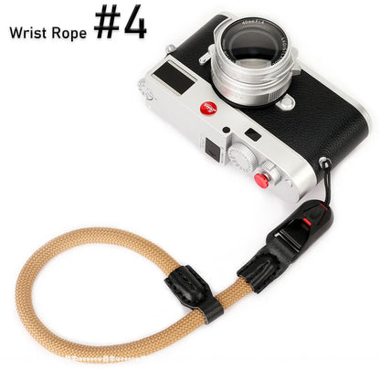 Nylon Rope Sling Quick Release Camera Strap – Wrist & Neck Shoulder Strap for Fujifilm, Sony, Nikon, Canon & Leica Mirrorless Cameras