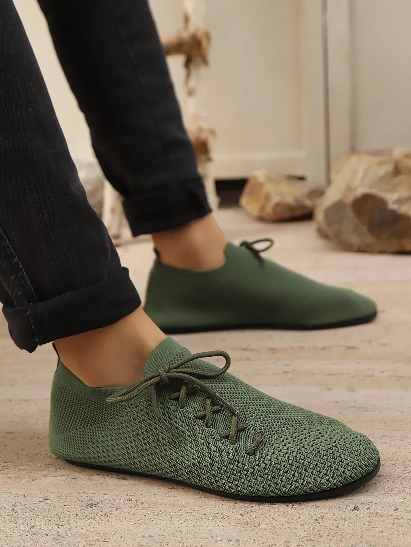 Men’s Breathable Mesh Loafers – Lightweight Anti-Slip Driving & Walking Shoes, Comfortable Summer Casual Office Footwear