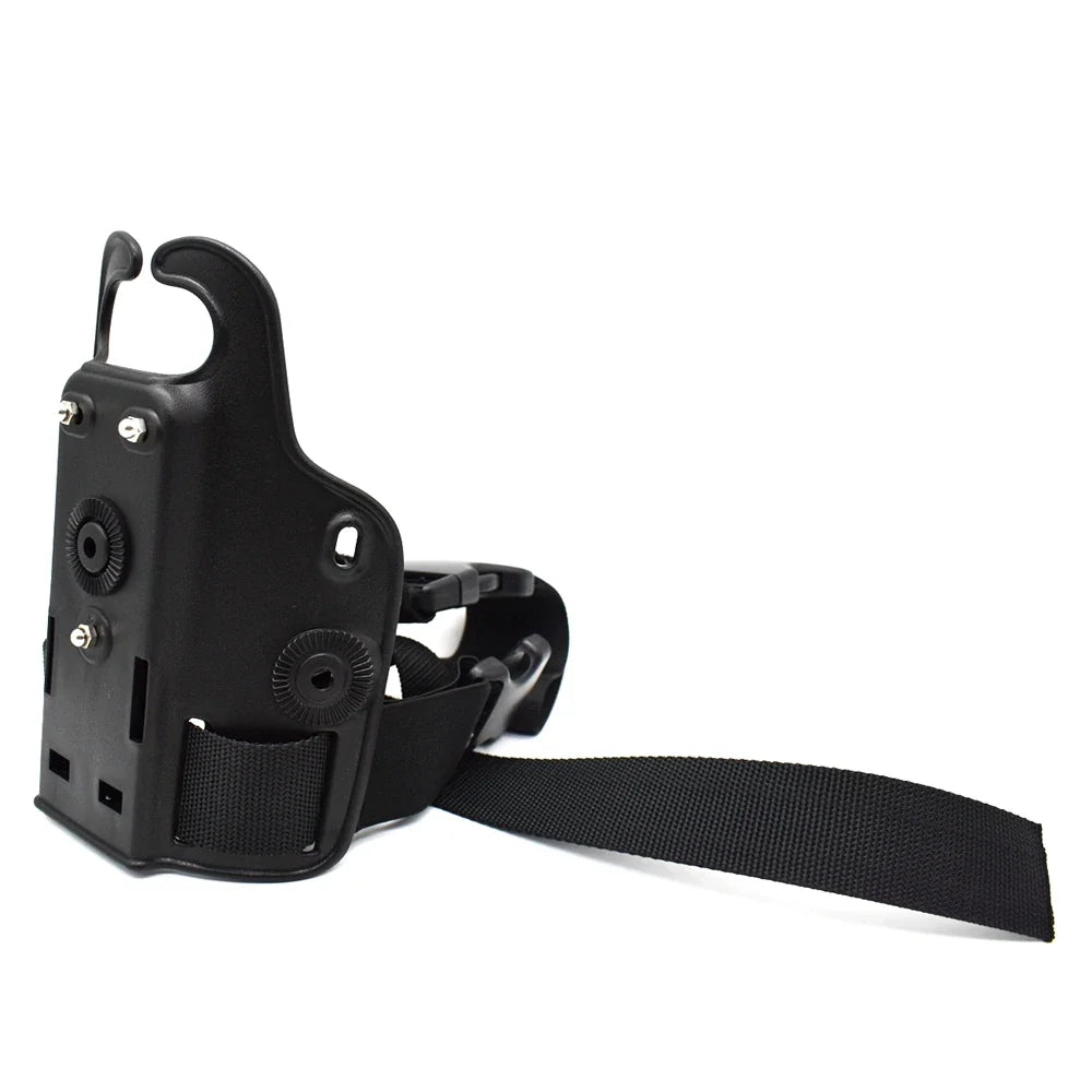 Airsoft Tactical Drop Leg Platform - Thigh Mount Holster Panel for Glock 17/19, Beretta 92/96, SIG P226, 1911