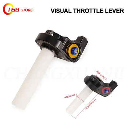7/8" 22MM Quick Turn Throttle Grip Set – Twist Gas Handle for Dirt Bikes, Pit Bikes, ATV, GPX, SDG Parts