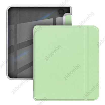 Slim PU Leather Case for KOBO Libra — Shockproof Smart Cover for Libra Colour 2024, Libra 2 2021 7" N428 N418 eBook with Clear Back