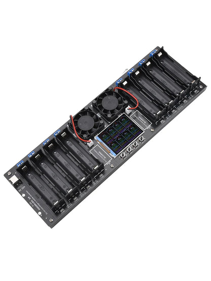 18650 Lithium Battery Capacity Tester – Digital DC Power Detector with 2.4-inch Color Screen, 5V 10A Automatic Measurement