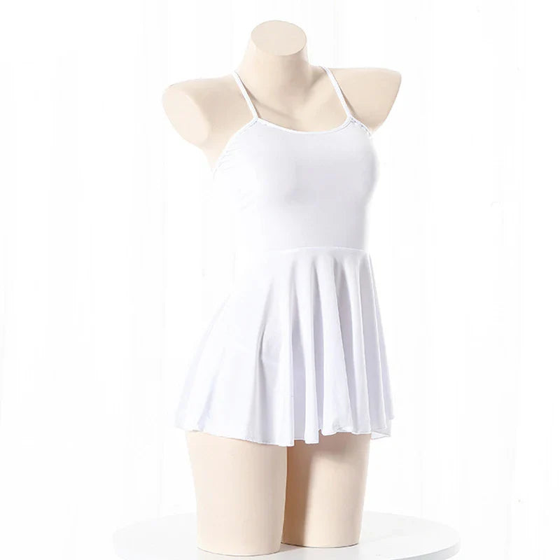 AniLV Summer Pool Party Anime Girl Swimsuit Dress - Cosplay Women's Nightdress Pajamas Uniform Costume for Fun Occasions