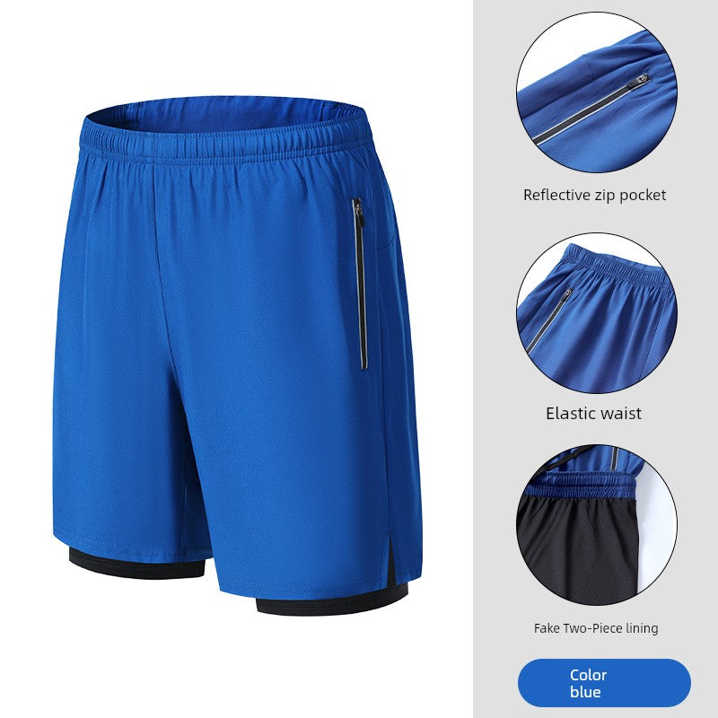 Dingsheng Marathon Training Shorts – Phone-Friendly Lining for Comfortable Running
