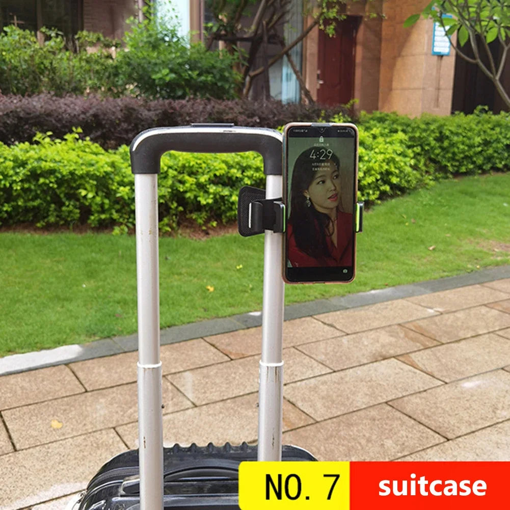Universal 360° Rotatable Baby Stroller & Bicycle Phone Holder – Pram Cart Clamp Mount with GPS Support