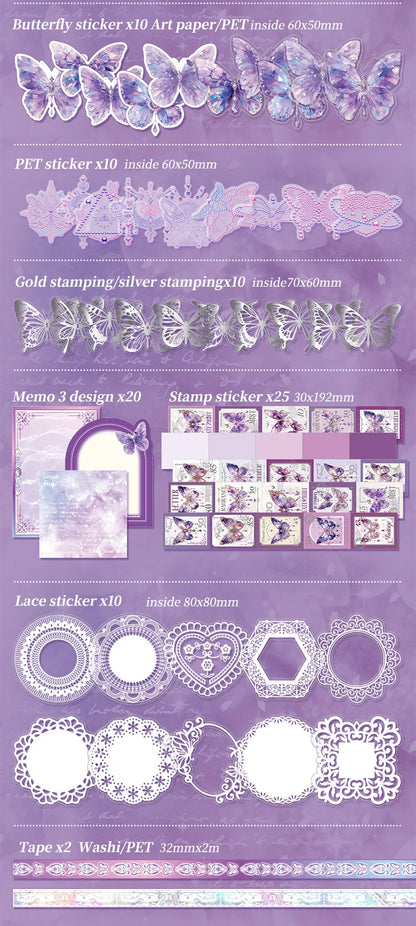 165 Piece Vintage Handbook Gift Boxes – School Student Reward & Scrapbooking Supplies, Children's Gift Set