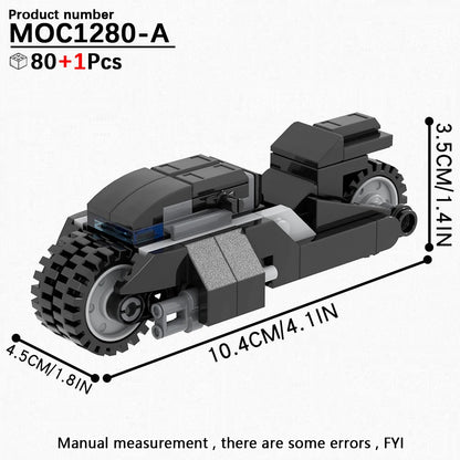 MOOXI Movie Series MOC BrickHeadz Building Blocks Set – DIY Educational Toy for Kids