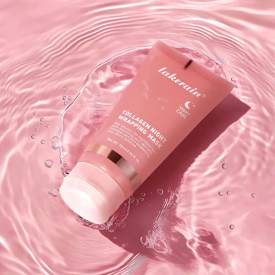 Night Collagen Wrapping Mask – Moisturizing, Brightening & Rejuvenating Korean Face Mask for Glowy Skin & Elasticity
