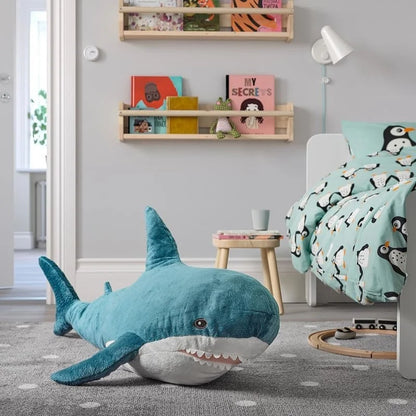 Soft Shark Plush Toy – Stuffed Sea Animal Pillow for Kids Birthday & Party Gift