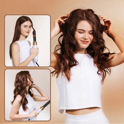 5-in-1 Hair Dryer Multi Styler – Curling Iron, Hair Straightener, Hair Brush & Dryer All-in-One Tool