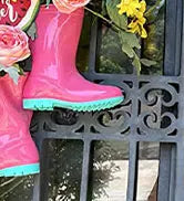 Shevalues Kids Waterproof Rain Boots – Non-Slip Toddler Boots with Easy-On Handles for Boys & Girls