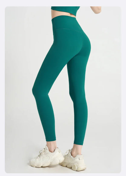Summer Hot Sale Women’s High Waisted Yoga Leggings – Hip Lifting, Breathable Fitness Pants for Running, Cycling & Workouts