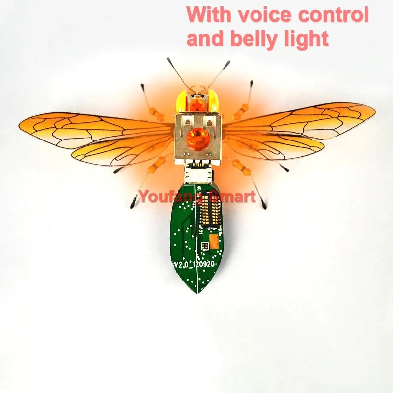 DIY Robotic Insect Kit - STEAM Science Electronic Animal Building Toy