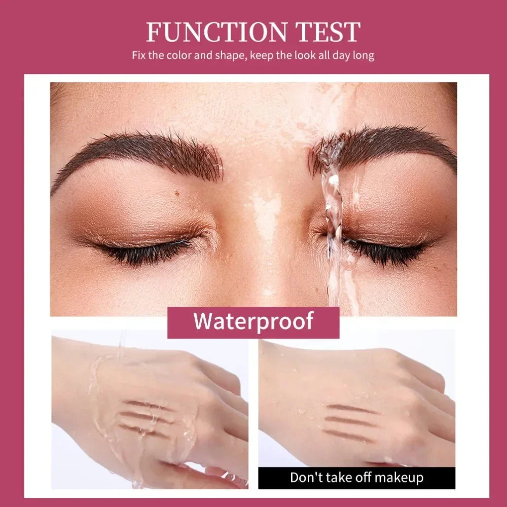 Transparent Eyebrow Shaping Gel – Waterproof, Natural 3D Long-Lasting Eyebrow Enhancer