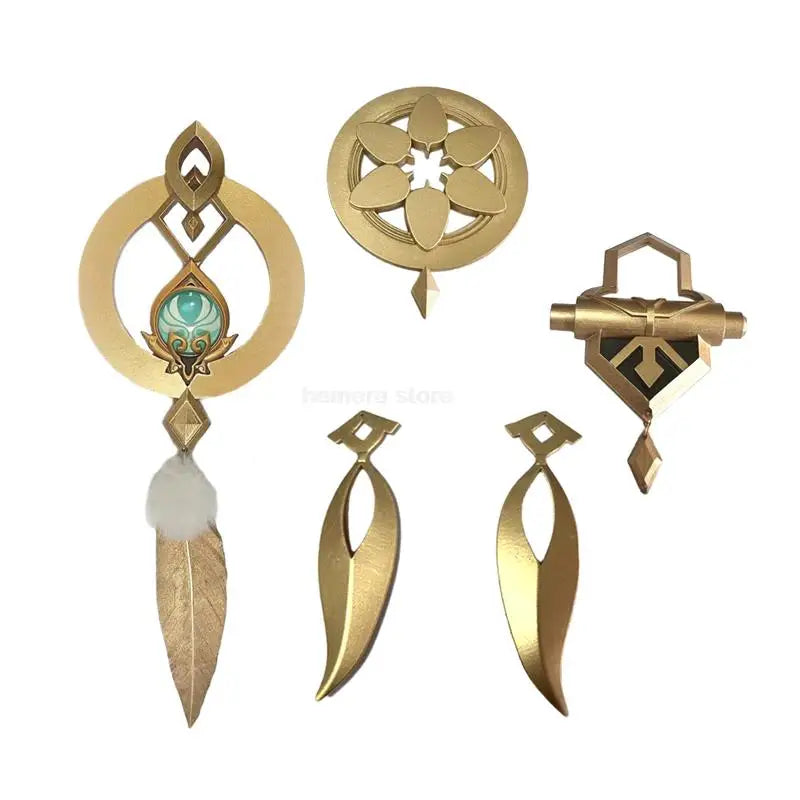 Scaramouche Wanderer Cosplay Accessories - 3D Printed Kunikuzushi Bamboo Hat Prop for Halloween & Comics
