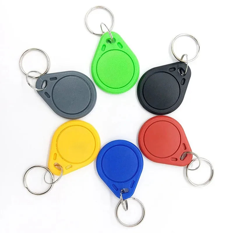50pcs 13.56MHz Rewritable UID RFID Keyfobs – Copier, Writer & Duplicator for IC Card UID Block 0
