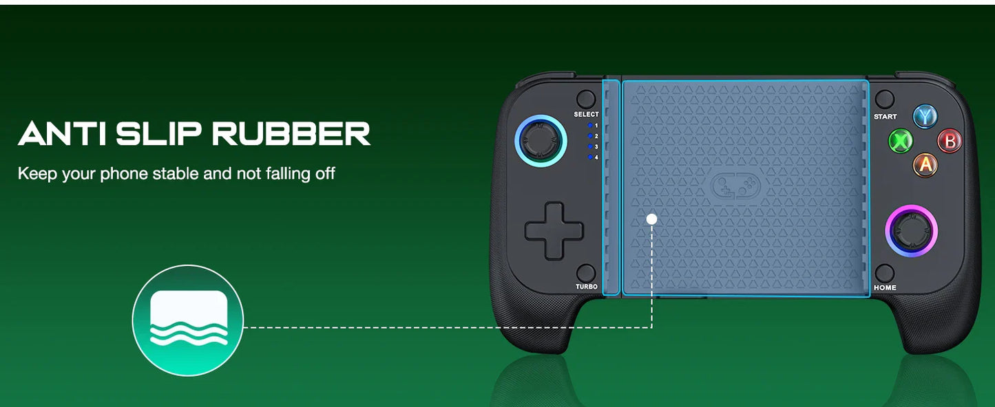 BEBONCOOL MC100 Telescopic Gamepad | Wireless Bluetooth Phone Controller for iOS & Android PUBG COD