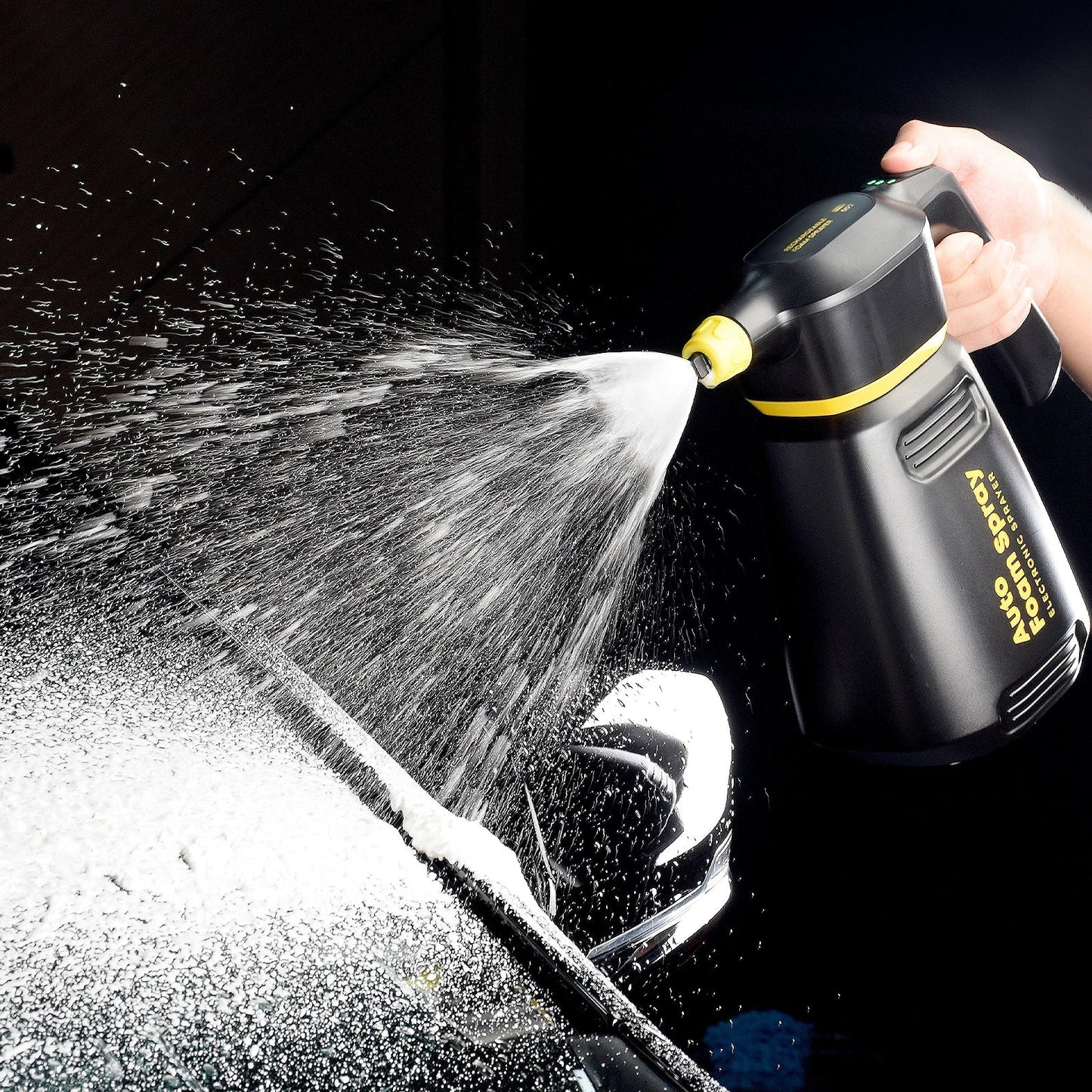 FoamBoss Electric Foam Sprayer — High-Pressure Snow Foam Cannon for Car Wash, Home & Garden Detailing